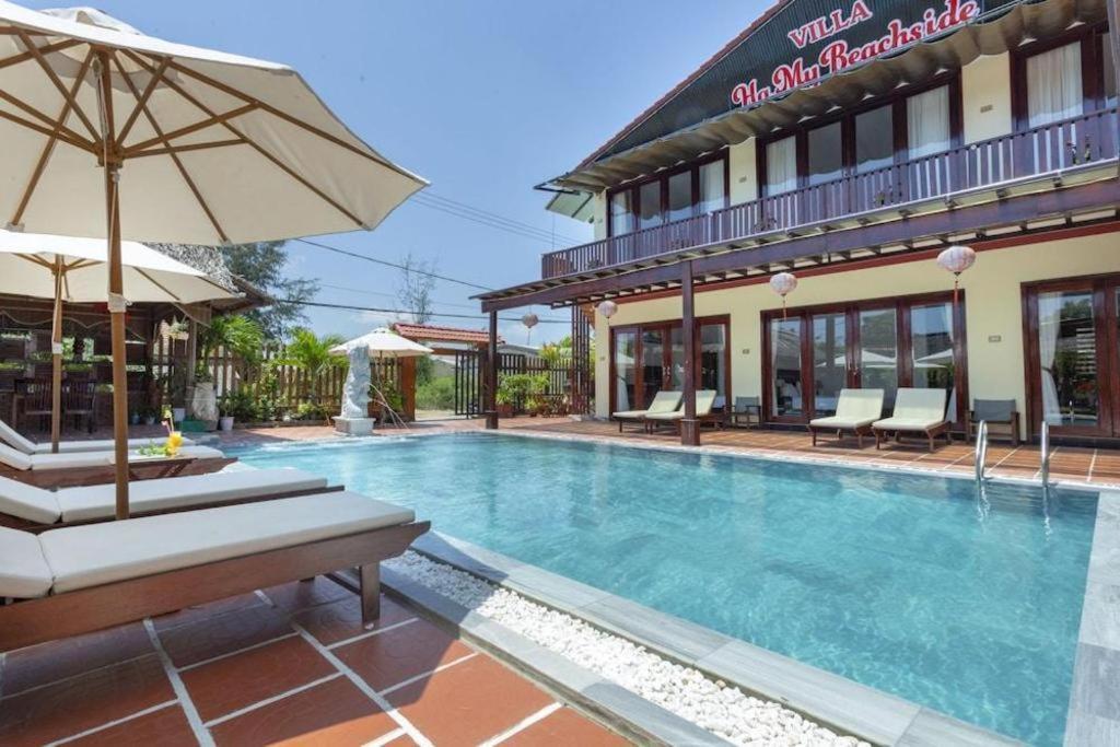 Ha My Beachside Villa Hoi An Ha Bang Buitenkant foto